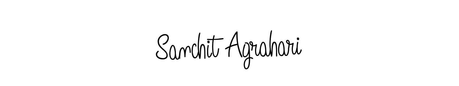 Once you've used our free online signature maker to create your best signature Angelique-Rose-font-FFP style, it's time to enjoy all of the benefits that Sanchit Agrahari name signing documents. Sanchit Agrahari signature style 5 images and pictures png