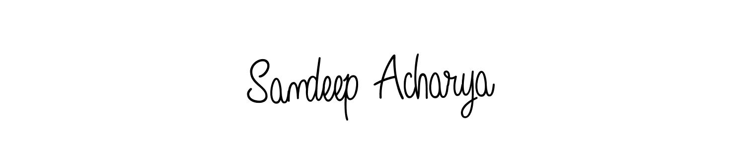 Make a beautiful signature design for name Sandeep Acharya. Use this online signature maker to create a handwritten signature for free. Sandeep Acharya signature style 5 images and pictures png