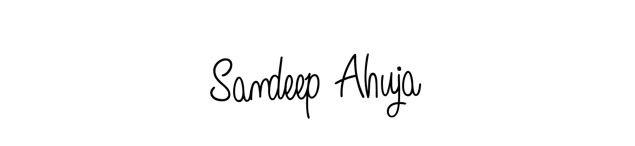 Create a beautiful signature design for name Sandeep Ahuja. With this signature (Angelique-Rose-font-FFP) fonts, you can make a handwritten signature for free. Sandeep Ahuja signature style 5 images and pictures png