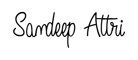 Looking for an artistic signature for Sandeep Attri? The Angelique-Rose-font-FFP calligraphy style gives a sophisticated flow suitable for business cards and emails. Sandeep Attri signature style 5 images and pictures png