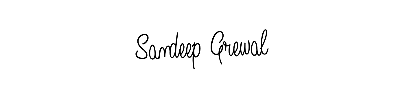 How to Draw Sandeep Grewal signature style? Angelique-Rose-font-FFP is a latest design signature styles for name Sandeep Grewal. Sandeep Grewal signature style 5 images and pictures png