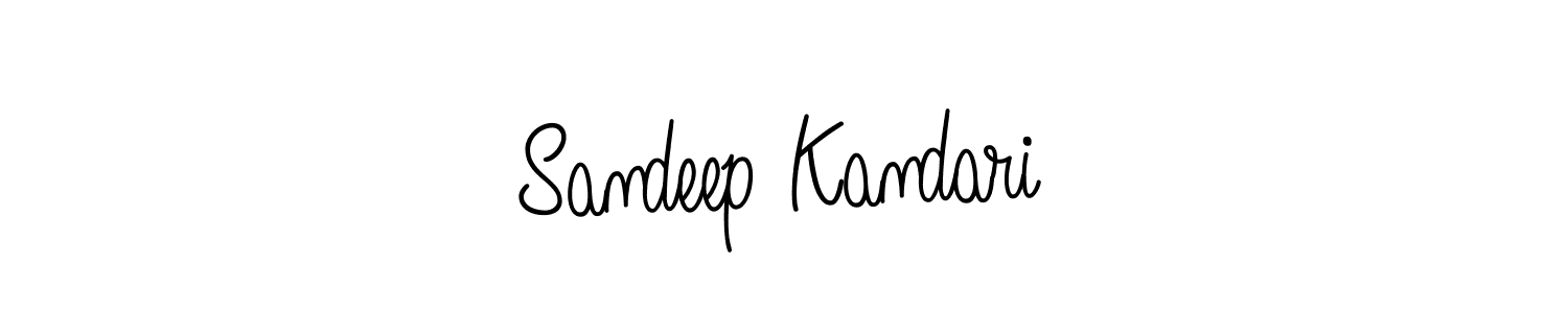 How to Draw Sandeep Kandari signature style? Angelique-Rose-font-FFP is a latest design signature styles for name Sandeep Kandari. Sandeep Kandari signature style 5 images and pictures png