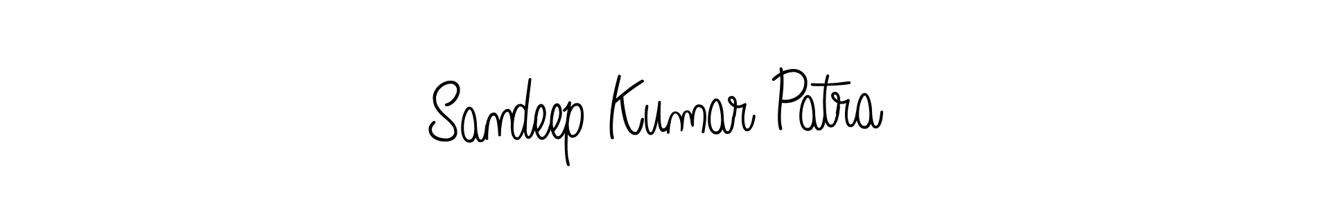 Sandeep Kumar Patra stylish signature style. Best Handwritten Sign (Angelique-Rose-font-FFP) for my name. Handwritten Signature Collection Ideas for my name Sandeep Kumar Patra. Sandeep Kumar Patra signature style 5 images and pictures png