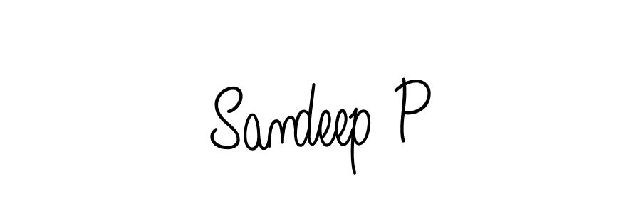 Best and Professional Signature Style for Sandeep P. Angelique-Rose-font-FFP Best Signature Style Collection. Sandeep P signature style 5 images and pictures png
