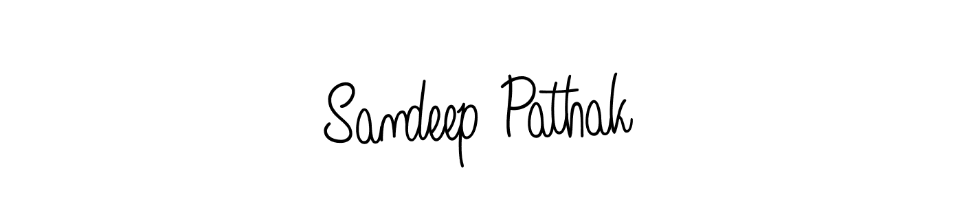 How to Draw Sandeep Pathak signature style? Angelique-Rose-font-FFP is a latest design signature styles for name Sandeep Pathak. Sandeep Pathak signature style 5 images and pictures png