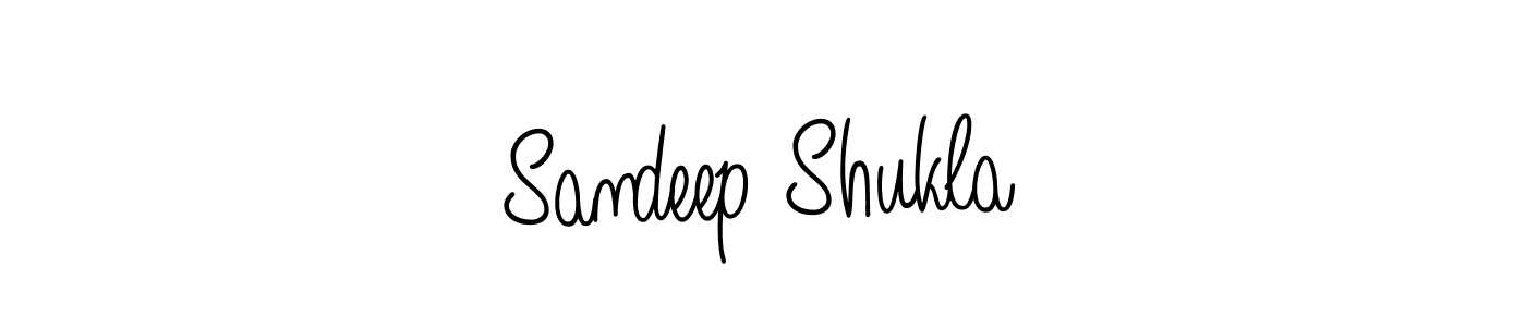 Use a signature maker to create a handwritten signature online. With this signature software, you can design (Angelique-Rose-font-FFP) your own signature for name Sandeep Shukla. Sandeep Shukla signature style 5 images and pictures png