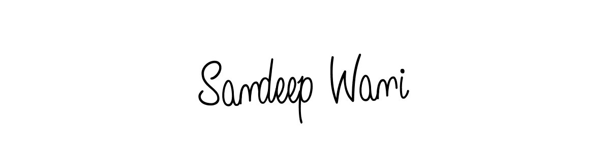 Make a beautiful signature design for name Sandeep Wani. Use this online signature maker to create a handwritten signature for free. Sandeep Wani signature style 5 images and pictures png