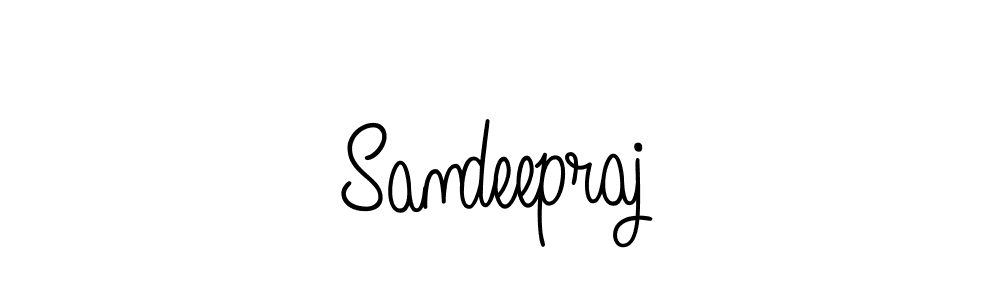 Create a beautiful signature design for name Sandeepraj. With this signature (Angelique-Rose-font-FFP) fonts, you can make a handwritten signature for free. Sandeepraj signature style 5 images and pictures png