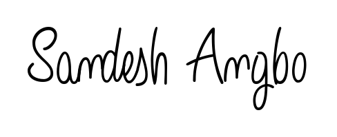 You can use this online signature creator to create a handwritten signature for the name Sandesh Angbo. This is the best online autograph maker. Sandesh Angbo signature style 5 images and pictures png