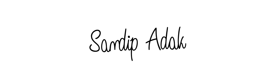 Make a short Sandip Adak signature style. Manage your documents anywhere anytime using Angelique-Rose-font-FFP. Create and add eSignatures, submit forms, share and send files easily. Sandip Adak signature style 5 images and pictures png