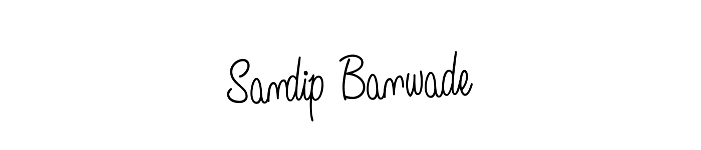 This is the best signature style for the Sandip Banwade name. Also you like these signature font (Angelique-Rose-font-FFP). Mix name signature. Sandip Banwade signature style 5 images and pictures png