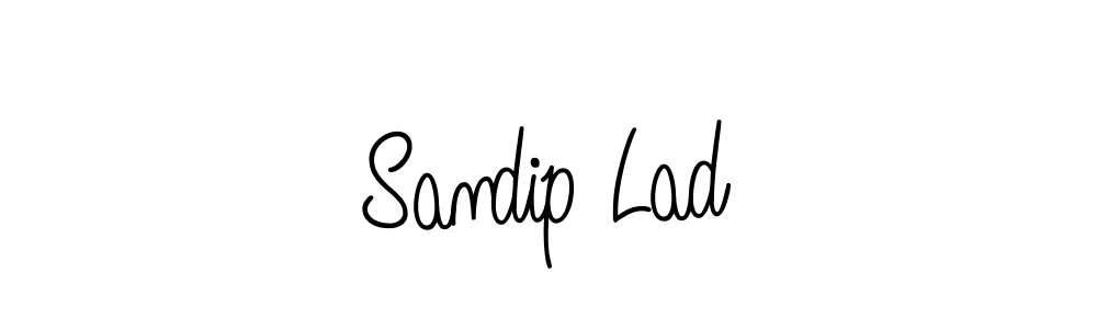 if you are searching for the best signature style for your name Sandip Lad. so please give up your signature search. here we have designed multiple signature styles  using Angelique-Rose-font-FFP. Sandip Lad signature style 5 images and pictures png