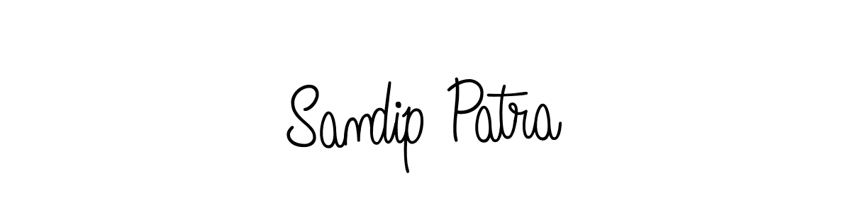 Make a beautiful signature design for name Sandip Patra. With this signature (Angelique-Rose-font-FFP) style, you can create a handwritten signature for free. Sandip Patra signature style 5 images and pictures png