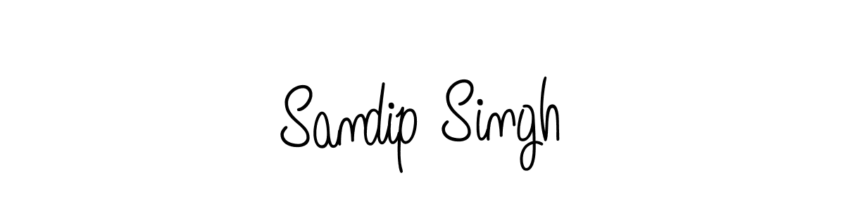 The best way (Angelique-Rose-font-FFP) to make a short signature is to pick only two or three words in your name. The name Sandip Singh include a total of six letters. For converting this name. Sandip Singh signature style 5 images and pictures png
