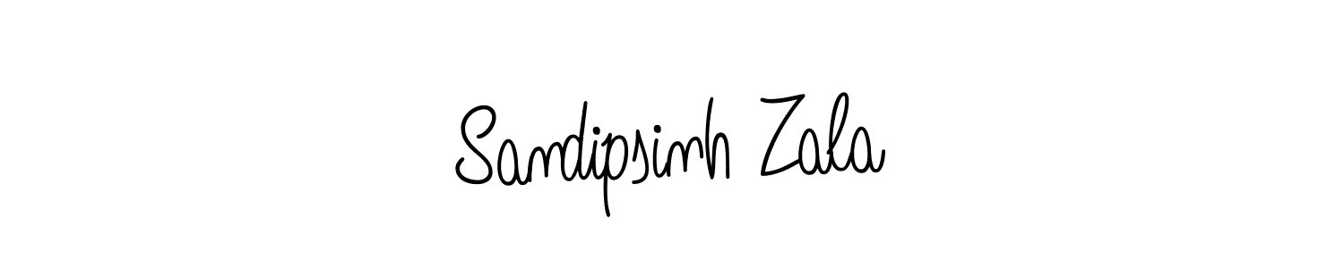 How to Draw Sandipsinh Zala signature style? Angelique-Rose-font-FFP is a latest design signature styles for name Sandipsinh Zala. Sandipsinh Zala signature style 5 images and pictures png