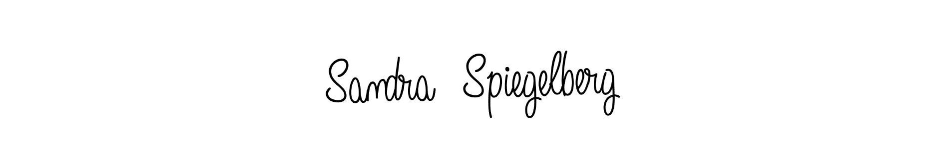 Use a signature maker to create a handwritten signature online. With this signature software, you can design (Angelique-Rose-font-FFP) your own signature for name Sandra  Spiegelberg. Sandra  Spiegelberg signature style 5 images and pictures png