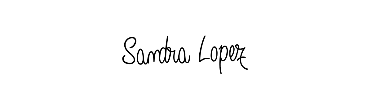 How to Draw Sandra Lopez signature style? Angelique-Rose-font-FFP is a latest design signature styles for name Sandra Lopez. Sandra Lopez signature style 5 images and pictures png