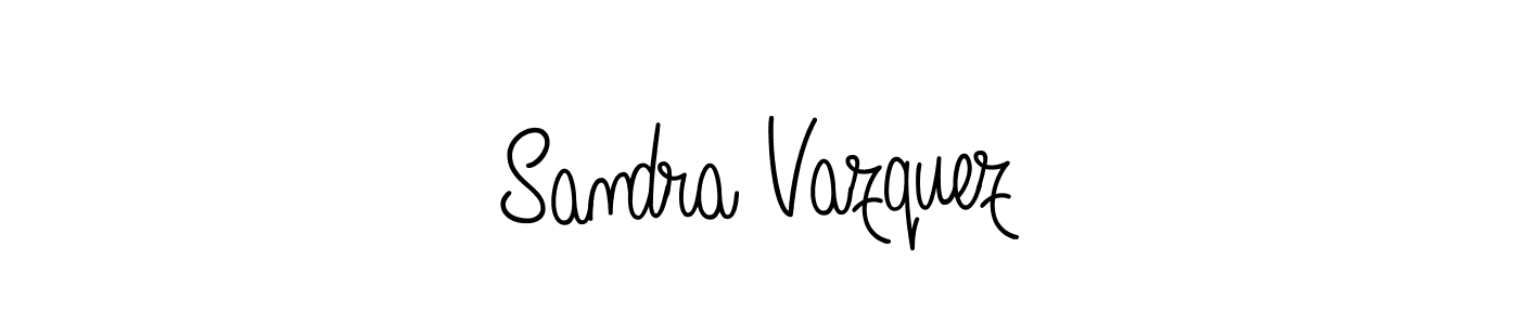 if you are searching for the best signature style for your name Sandra Vazquez. so please give up your signature search. here we have designed multiple signature styles  using Angelique-Rose-font-FFP. Sandra Vazquez signature style 5 images and pictures png
