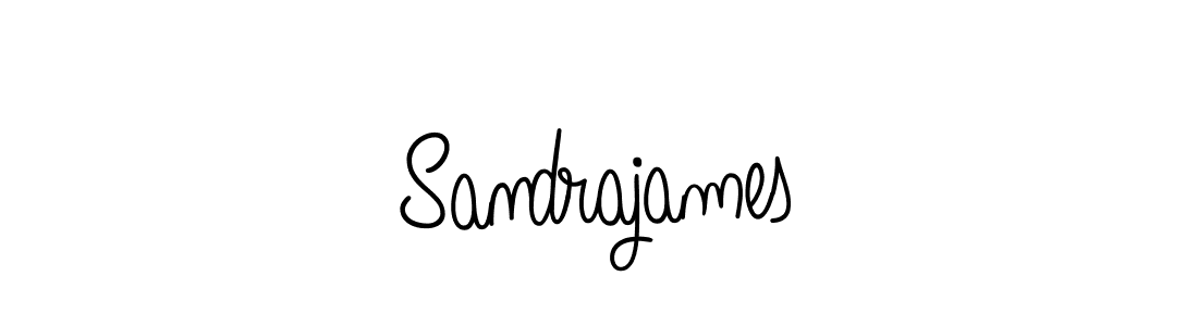 The best way (Angelique-Rose-font-FFP) to make a short signature is to pick only two or three words in your name. The name Sandrajames include a total of six letters. For converting this name. Sandrajames signature style 5 images and pictures png