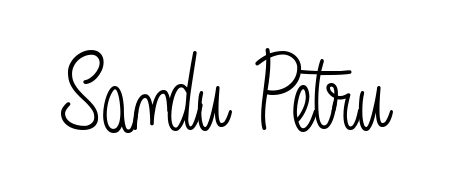 A sleek calligraphic signature for name Sandu Petru utilizing Angelique-Rose-font-FFP styling. Great for adding personal signatures to photos and art. Sandu Petru signature style 5 images and pictures png