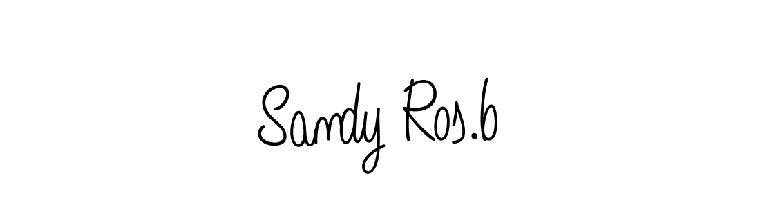 Best and Professional Signature Style for Sandy Ros.b. Angelique-Rose-font-FFP Best Signature Style Collection. Sandy Ros.b signature style 5 images and pictures png