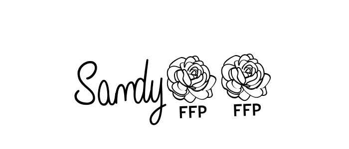 if you are searching for the best signature style for your name Sandy33. so please give up your signature search. here we have designed multiple signature styles  using Angelique-Rose-font-FFP. Sandy33 signature style 5 images and pictures png