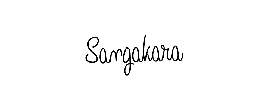 Use a signature maker to create a handwritten signature online. With this signature software, you can design (Angelique-Rose-font-FFP) your own signature for name Sangakara. Sangakara signature style 5 images and pictures png