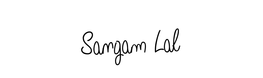 Create a beautiful signature design for name Sangam Lal. With this signature (Angelique-Rose-font-FFP) fonts, you can make a handwritten signature for free. Sangam Lal signature style 5 images and pictures png