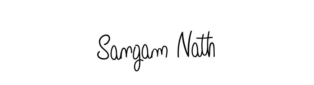 It looks lik you need a new signature style for name Sangam Nath. Design unique handwritten (Angelique-Rose-font-FFP) signature with our free signature maker in just a few clicks. Sangam Nath signature style 5 images and pictures png