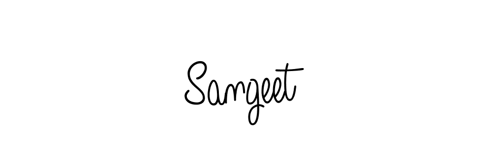Design your own signature with our free online signature maker. With this signature software, you can create a handwritten (Angelique-Rose-font-FFP) signature for name Sangeet​. Sangeet​ signature style 5 images and pictures png