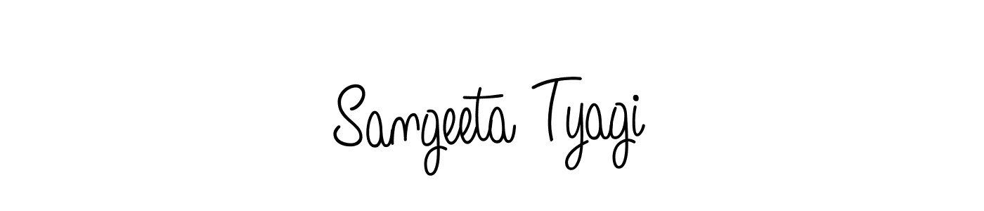 It looks lik you need a new signature style for name Sangeeta Tyagi. Design unique handwritten (Angelique-Rose-font-FFP) signature with our free signature maker in just a few clicks. Sangeeta Tyagi signature style 5 images and pictures png