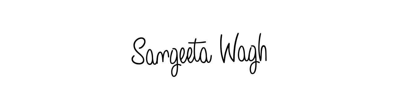 Make a short Sangeeta Wagh signature style. Manage your documents anywhere anytime using Angelique-Rose-font-FFP. Create and add eSignatures, submit forms, share and send files easily. Sangeeta Wagh signature style 5 images and pictures png