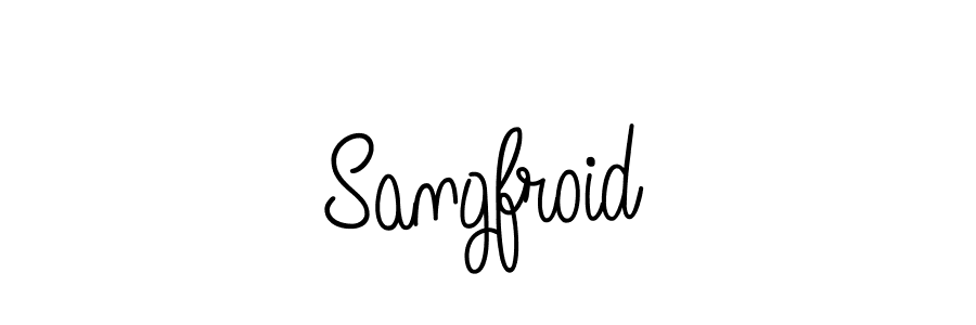 How to Draw Sangfroid signature style? Angelique-Rose-font-FFP is a latest design signature styles for name Sangfroid. Sangfroid signature style 5 images and pictures png