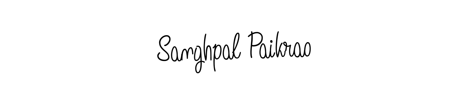 Make a short Sanghpal Paikrao signature style. Manage your documents anywhere anytime using Angelique-Rose-font-FFP. Create and add eSignatures, submit forms, share and send files easily. Sanghpal Paikrao signature style 5 images and pictures png