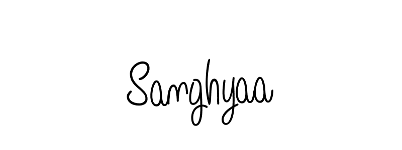 Angelique-Rose-font-FFP is a professional signature style that is perfect for those who want to add a touch of class to their signature. It is also a great choice for those who want to make their signature more unique. Get Sanghyaa name to fancy signature for free. Sanghyaa signature style 5 images and pictures png