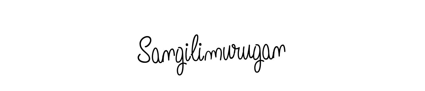 Also we have Sangilimurugan name is the best signature style. Create professional handwritten signature collection using Angelique-Rose-font-FFP autograph style. Sangilimurugan signature style 5 images and pictures png