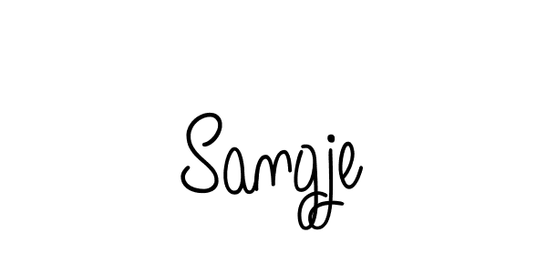 Also You can easily find your signature by using the search form. We will create Sangje name handwritten signature images for you free of cost using Angelique-Rose-font-FFP sign style. Sangje signature style 5 images and pictures png