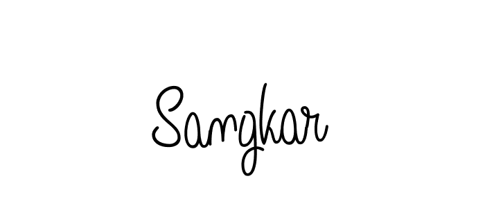 Sangkar stylish signature style. Best Handwritten Sign (Angelique-Rose-font-FFP) for my name. Handwritten Signature Collection Ideas for my name Sangkar. Sangkar signature style 5 images and pictures png