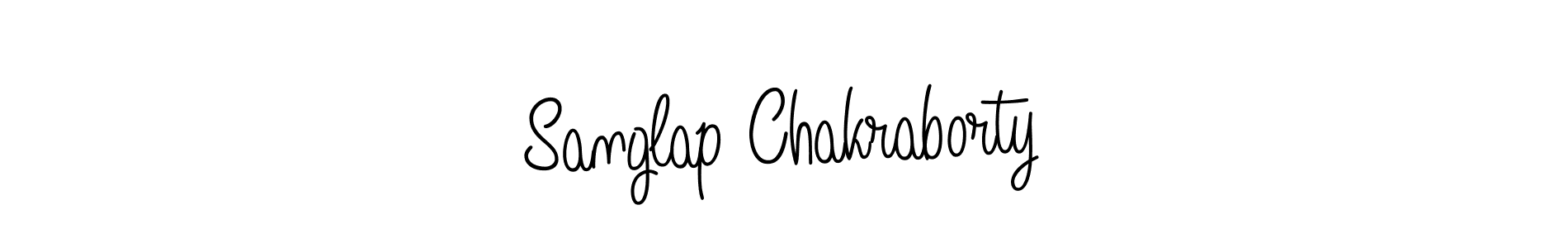 Also we have Sanglap Chakraborty name is the best signature style. Create professional handwritten signature collection using Angelique-Rose-font-FFP autograph style. Sanglap Chakraborty signature style 5 images and pictures png