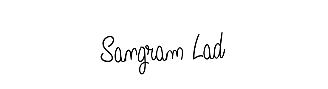 Angelique-Rose-font-FFP is a professional signature style that is perfect for those who want to add a touch of class to their signature. It is also a great choice for those who want to make their signature more unique. Get Sangram Lad name to fancy signature for free. Sangram Lad signature style 5 images and pictures png