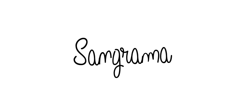 Also we have Sangrama name is the best signature style. Create professional handwritten signature collection using Angelique-Rose-font-FFP autograph style. Sangrama signature style 5 images and pictures png