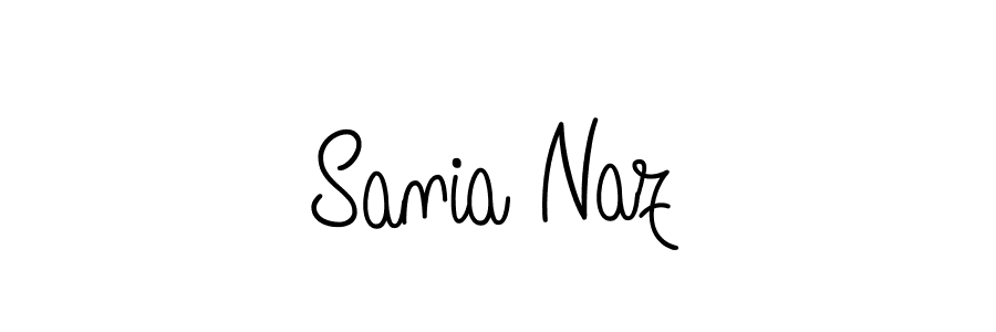 Also we have Sania Naz name is the best signature style. Create professional handwritten signature collection using Angelique-Rose-font-FFP autograph style. Sania Naz signature style 5 images and pictures png