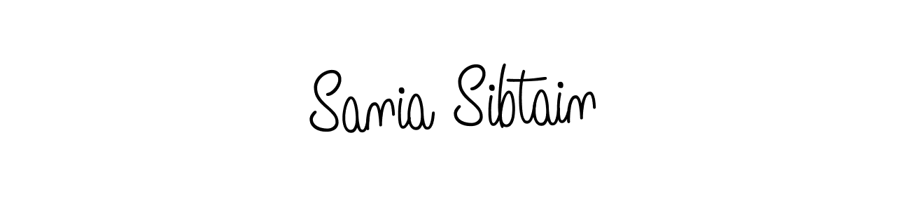 You can use this online signature creator to create a handwritten signature for the name Sania Sibtain. This is the best online autograph maker. Sania Sibtain signature style 5 images and pictures png