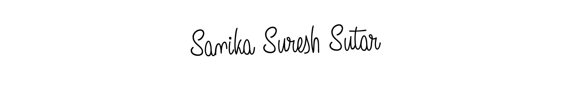 Similarly Angelique-Rose-font-FFP is the best handwritten signature design. Signature creator online .You can use it as an online autograph creator for name Sanika Suresh Sutar. Sanika Suresh Sutar signature style 5 images and pictures png