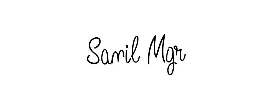 Similarly Angelique-Rose-font-FFP is the best handwritten signature design. Signature creator online .You can use it as an online autograph creator for name Sanil Mgr. Sanil Mgr signature style 5 images and pictures png