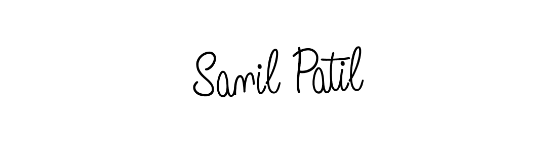 How to make Sanil Patil signature? Angelique-Rose-font-FFP is a professional autograph style. Create handwritten signature for Sanil Patil name. Sanil Patil signature style 5 images and pictures png