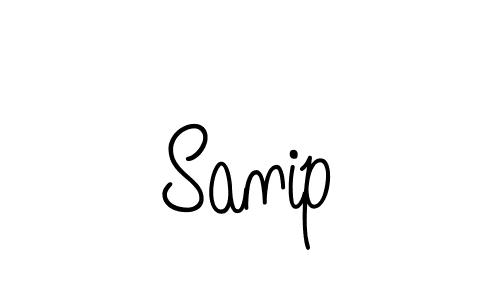 It looks lik you need a new signature style for name Sanip. Design unique handwritten (Angelique-Rose-font-FFP) signature with our free signature maker in just a few clicks. Sanip signature style 5 images and pictures png