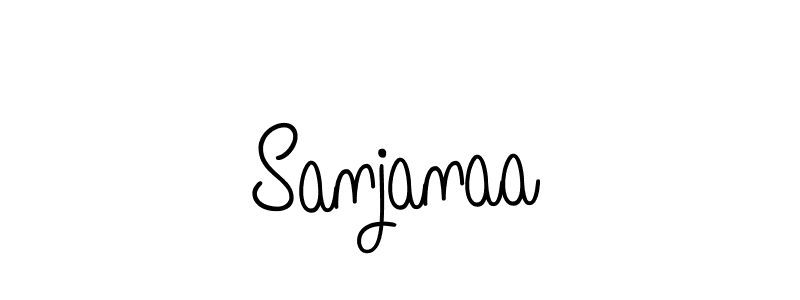 The best way (Angelique-Rose-font-FFP) to make a short signature is to pick only two or three words in your name. The name Sanjanaa include a total of six letters. For converting this name. Sanjanaa signature style 5 images and pictures png