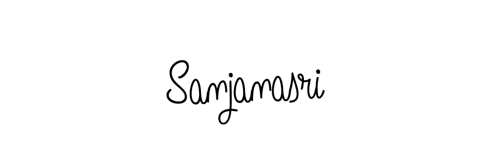 Also we have Sanjanasri name is the best signature style. Create professional handwritten signature collection using Angelique-Rose-font-FFP autograph style. Sanjanasri signature style 5 images and pictures png