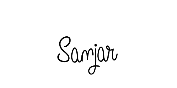 You should practise on your own different ways (Angelique-Rose-font-FFP) to write your name (Sanjar) in signature. don't let someone else do it for you. Sanjar signature style 5 images and pictures png